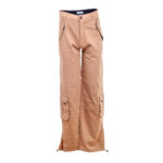 WOODLAND - Παντελόνι Cargo LONG 100% Βαμβάκι - Beige