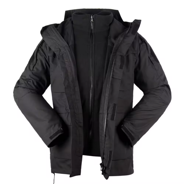 Woodland - 3 Σε 1 Tactical Jacket - Μαύρο