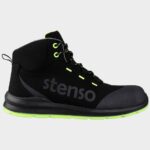 Stenso - Μποτάκια Ασφαλείας JETT ANKLE MF S3 - Μαύρο/Κίτρινο