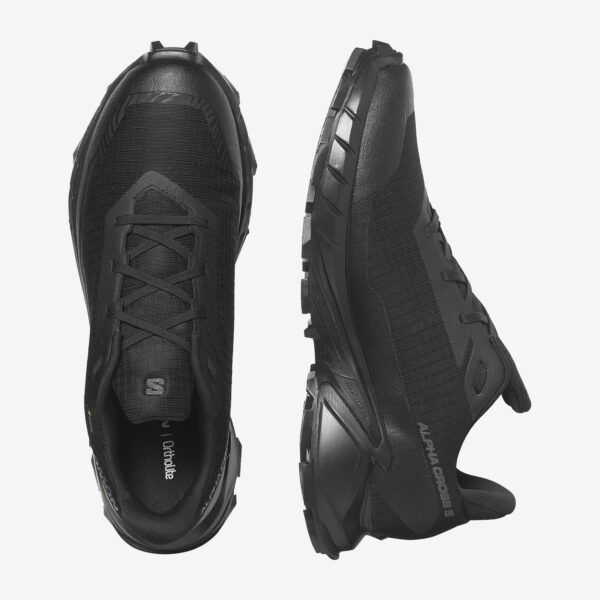 Salomon Ανδρικά παπούτσια ορεινού τρεξίματος ALPHACROSS 5 Gore-Tex L47307500 Μαύρο