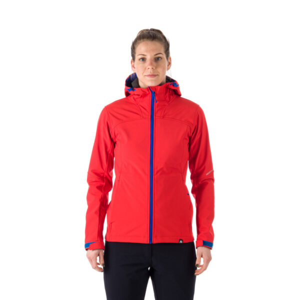 Northfinder - Γυναικεία Ζακέτα Softshell 3L Ashlee - Κόκκινο