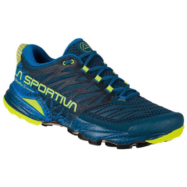 La Sportiva - Ανδρικά Παπούτσια Trail Akasha 56A639729 - Storm Blue/Lime Punch