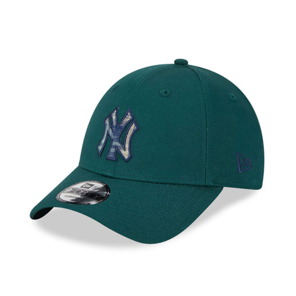 New Era - Καπέλο New York Yankees Check Infill Green 9FORTY 60292538 - Green