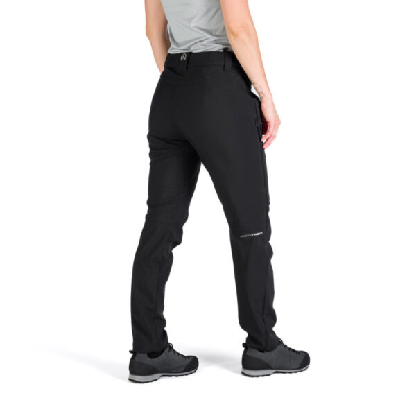 Northfinder – Women's hiking softshell pants SUZANNE black NO-4935OR