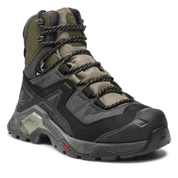 Salomon - Ανδρικά Ορειβατικά Μποτάκια Quest Element GTX 414571 - Black/Deep Lichen Green/Olive Night