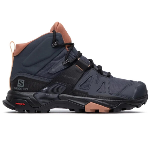 Salomon - Ultra 4 Mid Gtx W GORE-TEX 412956 - Ebony/Mocha Mousse/Almond Creame