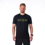 Northfinder - Ανδρικό Comfortable Printed T-shirt JEREMY - Μαύρο