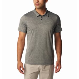Columbia - Ανδρική Μπλούζα Columbia Hike Polo 1990401- 011 Black Heather